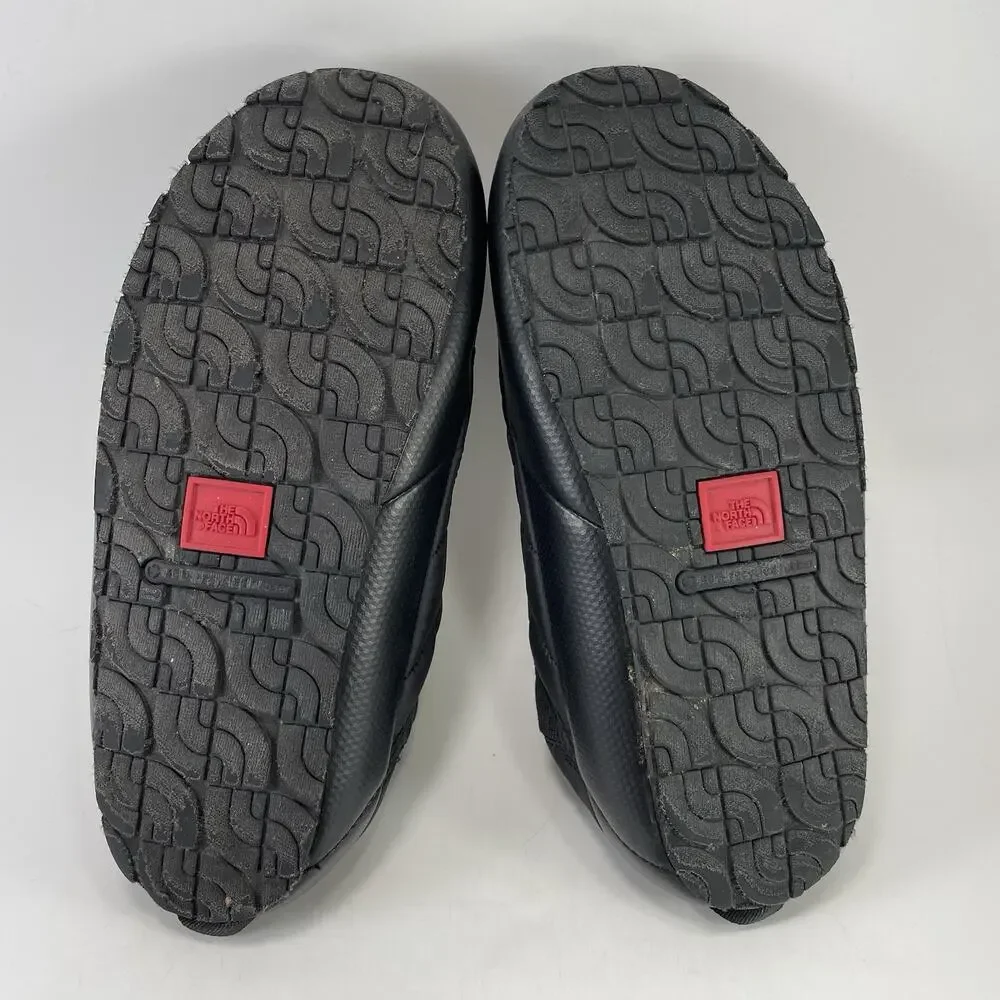 The North Face ThermoBall Black Quilted Slipper Mules Mens Size 7 Puffer